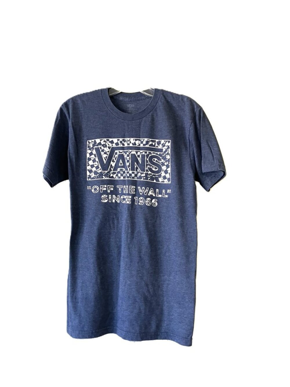 Vans "Off The Wall" Since 1966 Checkerboard Graphic Tee | Men's Small